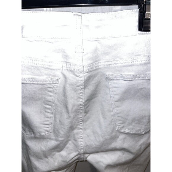 Judy Blue Women’s Distressed Jeans Size 11 30x26 White Party Going Out Skinny - Picture 9 of 12